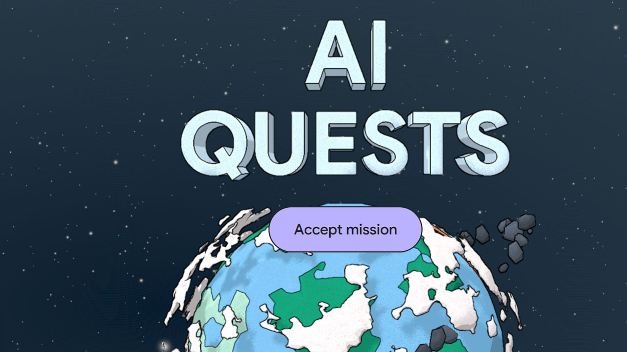 googledan eglenceli yapay zeka egitimi ai quests sitesi yayinda 2lRcRTVI