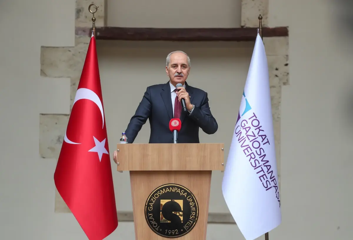 tbmm baskani kurtulmustan gazze aciklamalari zulum ve baris temasi M5aGdUJa
