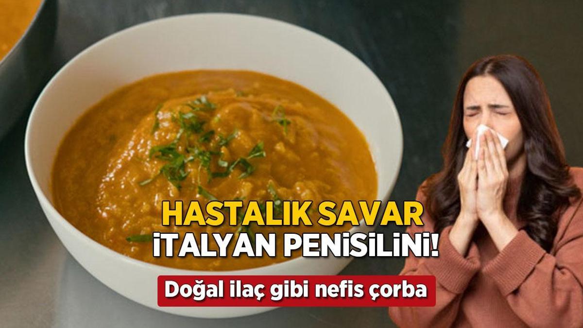 Hastalıksavar ‘İtalyan penisilini’ çorbası: Zerdeçal ve zencefille doğal şifa!