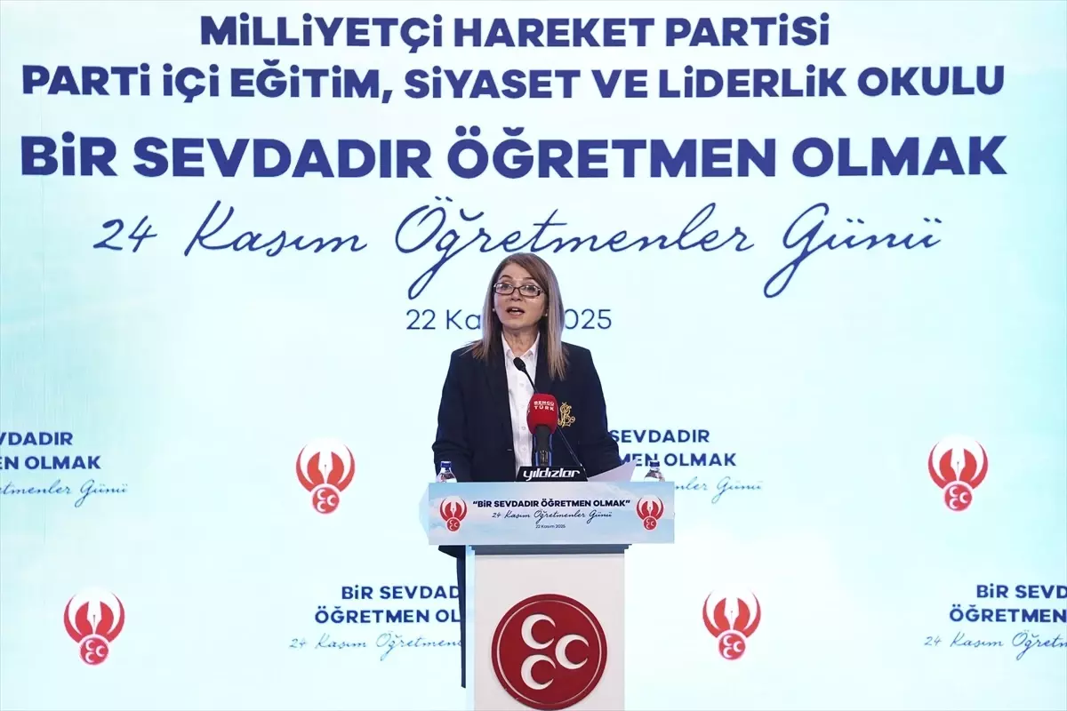 Öğretmenler Günü’nde MHP’den Övgü