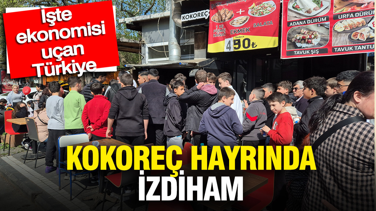 Tekirdağ’da Kokoreç İkramıyla Bayram Coşkusu: Büyük İzdiham