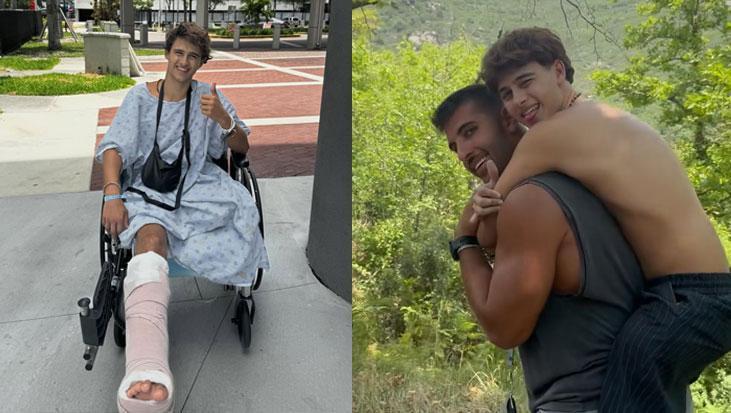 Bacagi ampute edilmisti survivor sampiyonundan duygusal sozler hayatimi kurtardin nbxJlFIv